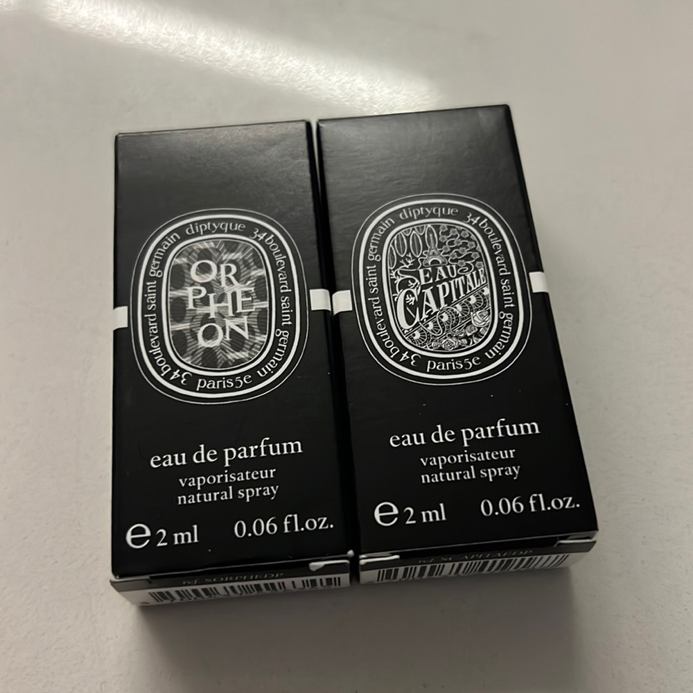 Diptyque (2) 0.06 oz sprays - NEW